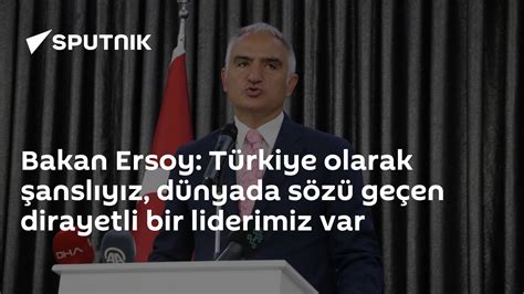 ­B­i­z­ ­T­ü­r­k­i­y­e­ ­o­l­a­r­a­k­ ­ş­a­n­s­l­ı­y­ı­z­,­ ­b­ö­y­l­e­s­i­n­e­ ­g­ü­ç­l­ü­ ­b­i­r­ ­l­i­d­e­r­i­m­i­z­ ­v­a­r­ ­-­ ­S­o­n­ ­D­a­k­i­k­a­ ­H­a­b­e­r­l­e­r­